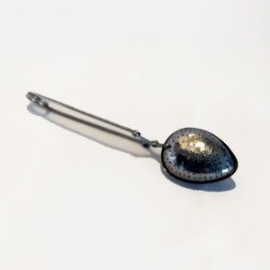 Vintage Tea Infuser/Strainer Spoon Loose Leaf-Scissor Style-Stainless Steel